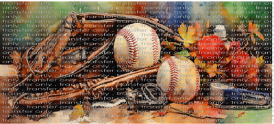 SPT UV 102 Fall Baseball Background UV DTF 16oz Wrap