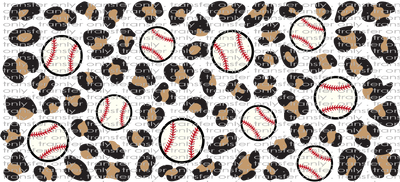 SPT UV 108 Baseball and Leopard UV DTF 16oz Wrap