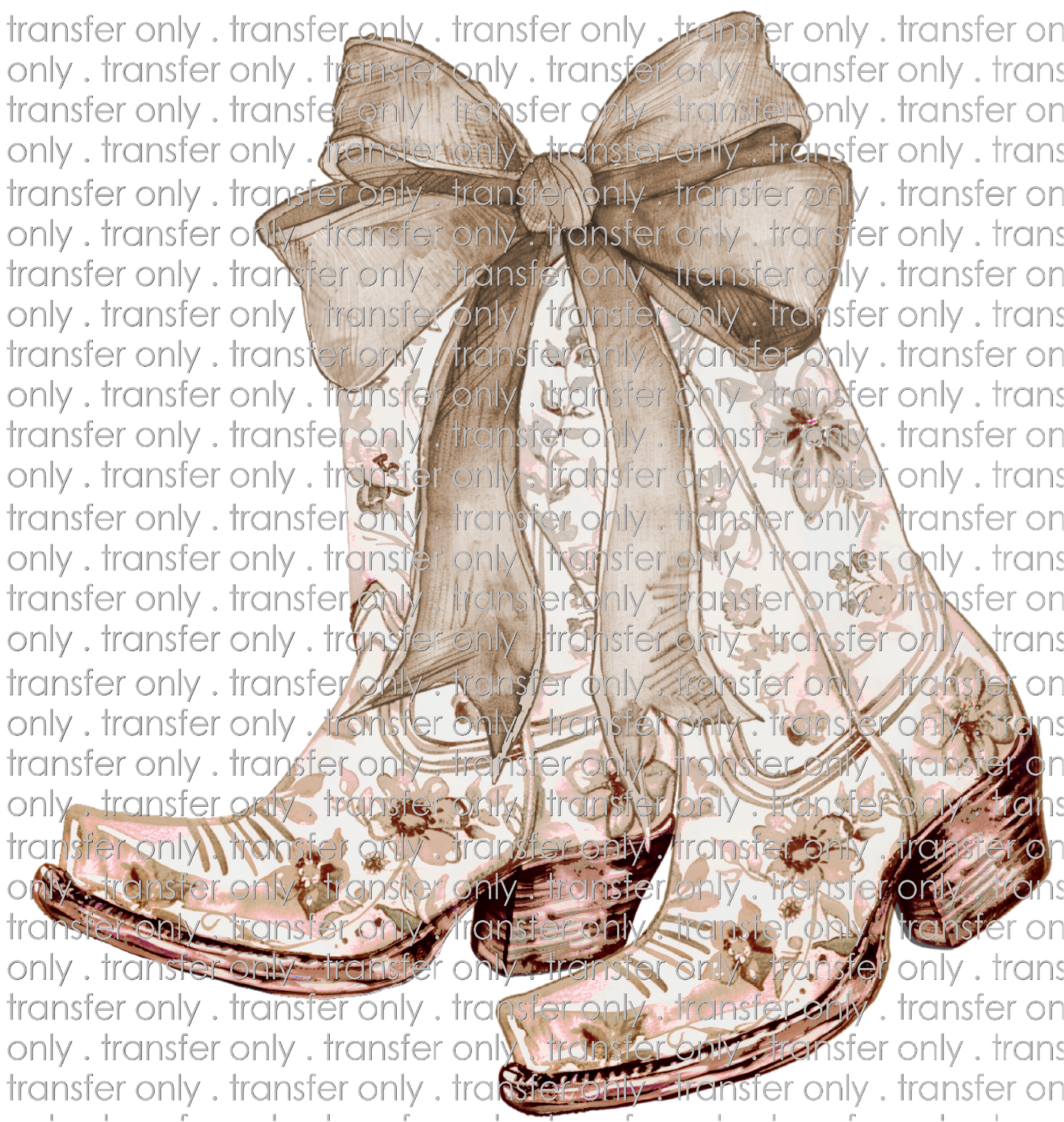 SW 164 Cowgirl Boots Beige