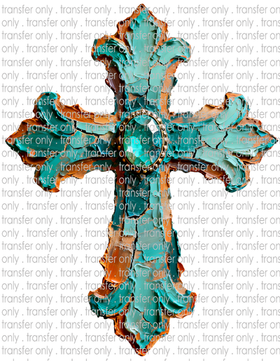 SW 185 Turquoise Western Cross