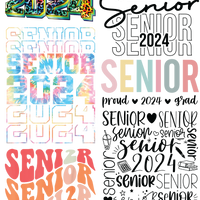 Senior 2024 - Pre-Made Gang Sheet