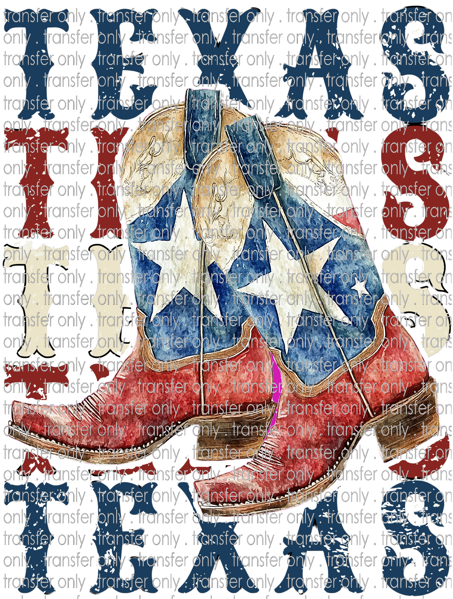 TX 152 Boots Texas with Star