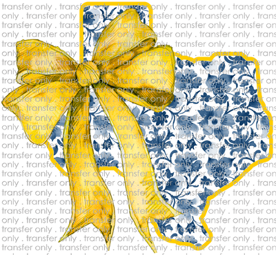 TX 160 Texas Blue and Yellow