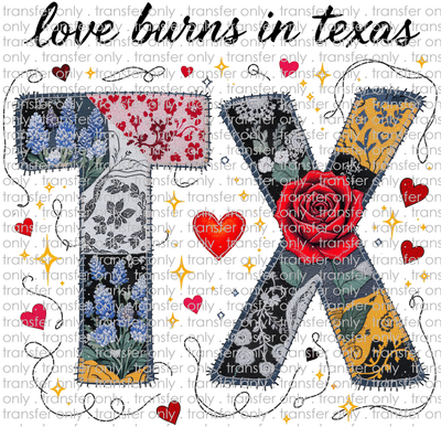 TX 177 Love Burns in Texas