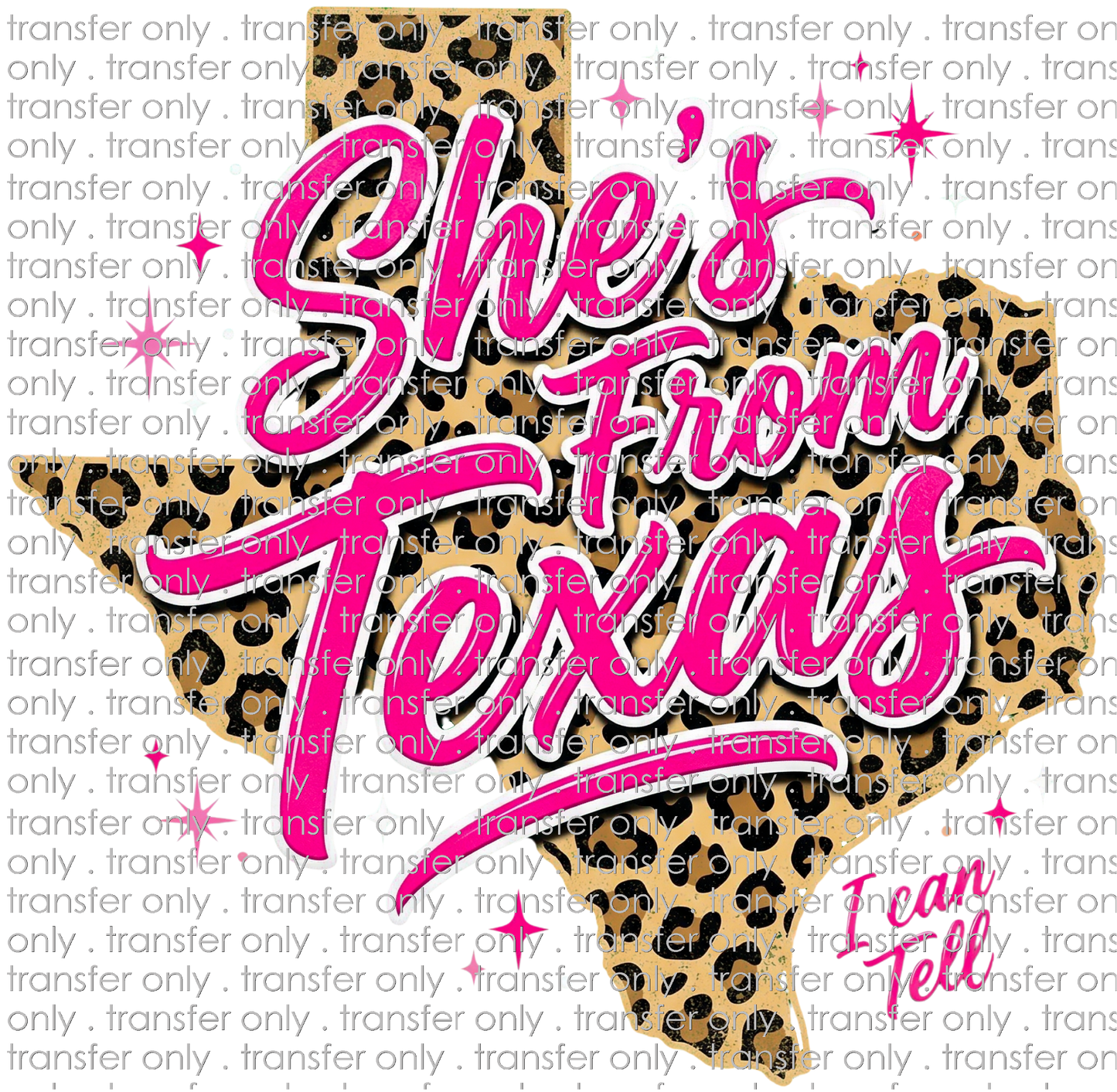 TX 184 She's From Texas Leopard