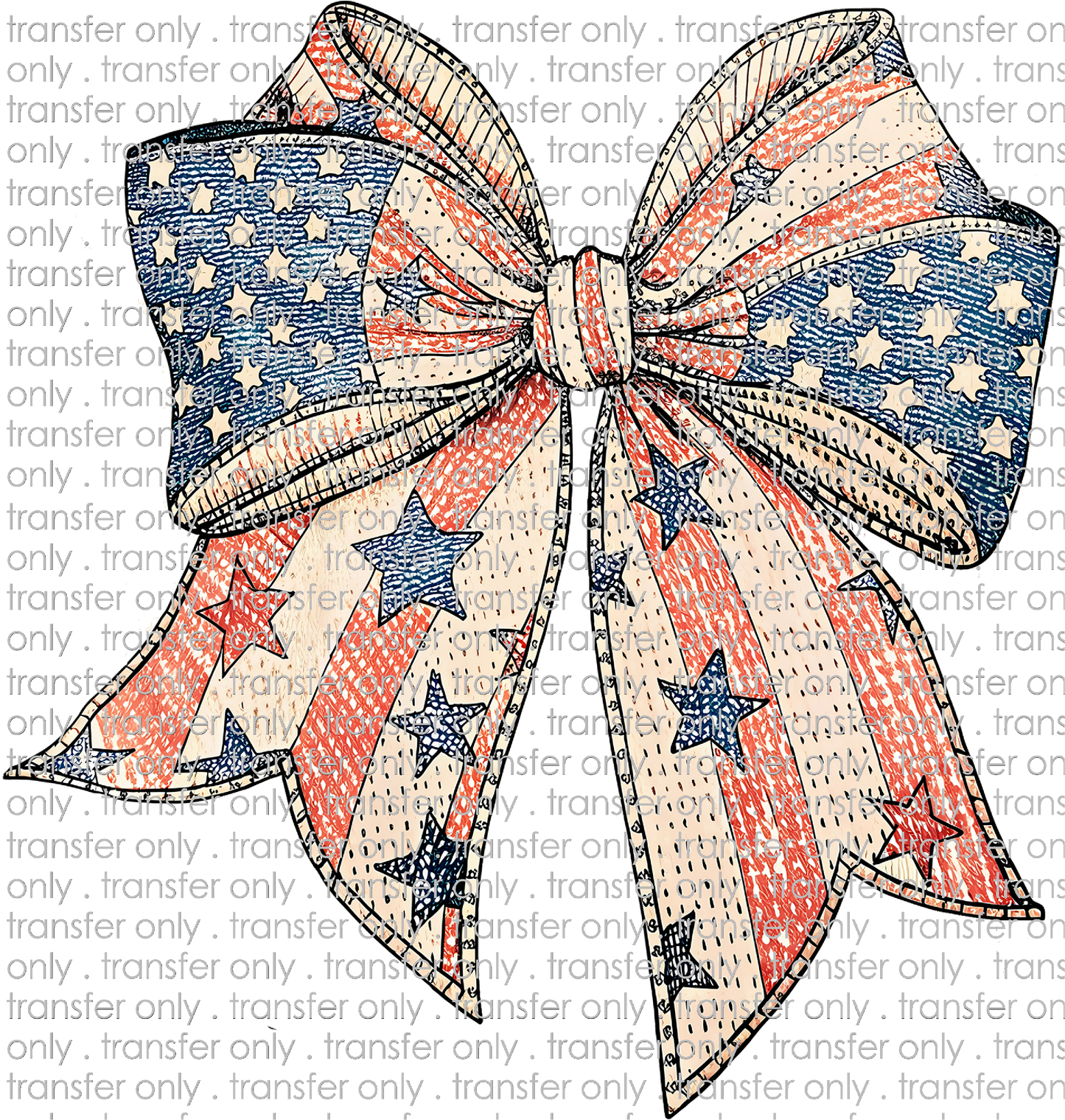 USA 275 Antique Flag Bow