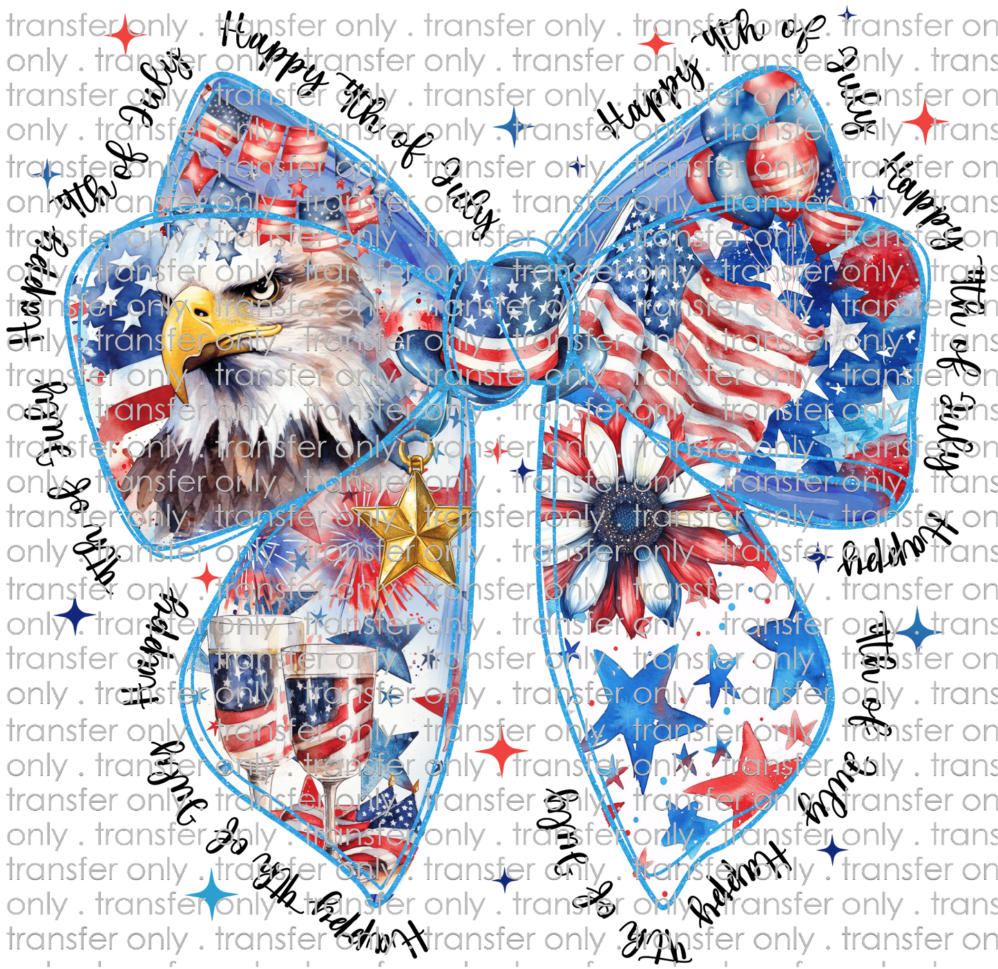 USA 282 4th of July Bow