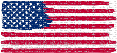 USA UV 106 American Flag 2 UV DTF 16oz Wrap