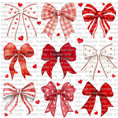 VAL 410 Valentine Red Bows