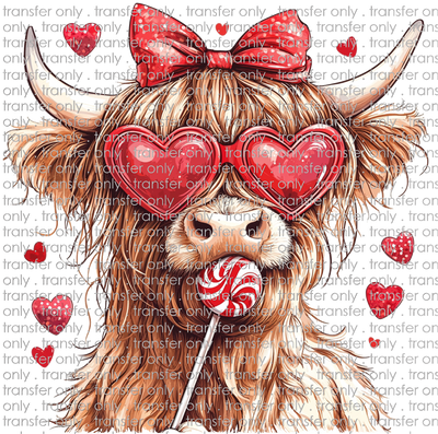 **HAPPY HOUR**VAL 433 Highland Cow Lollipop