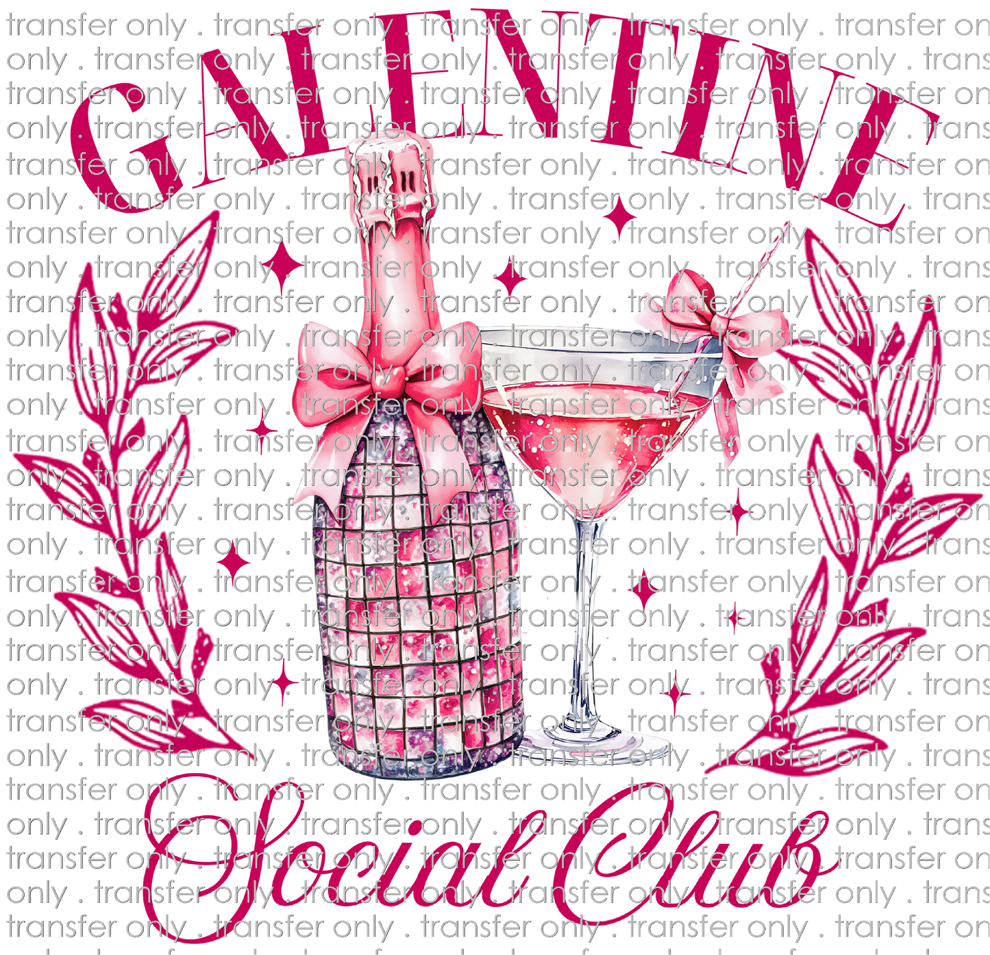 VAL 435 Galentine Rhinestone Bottle