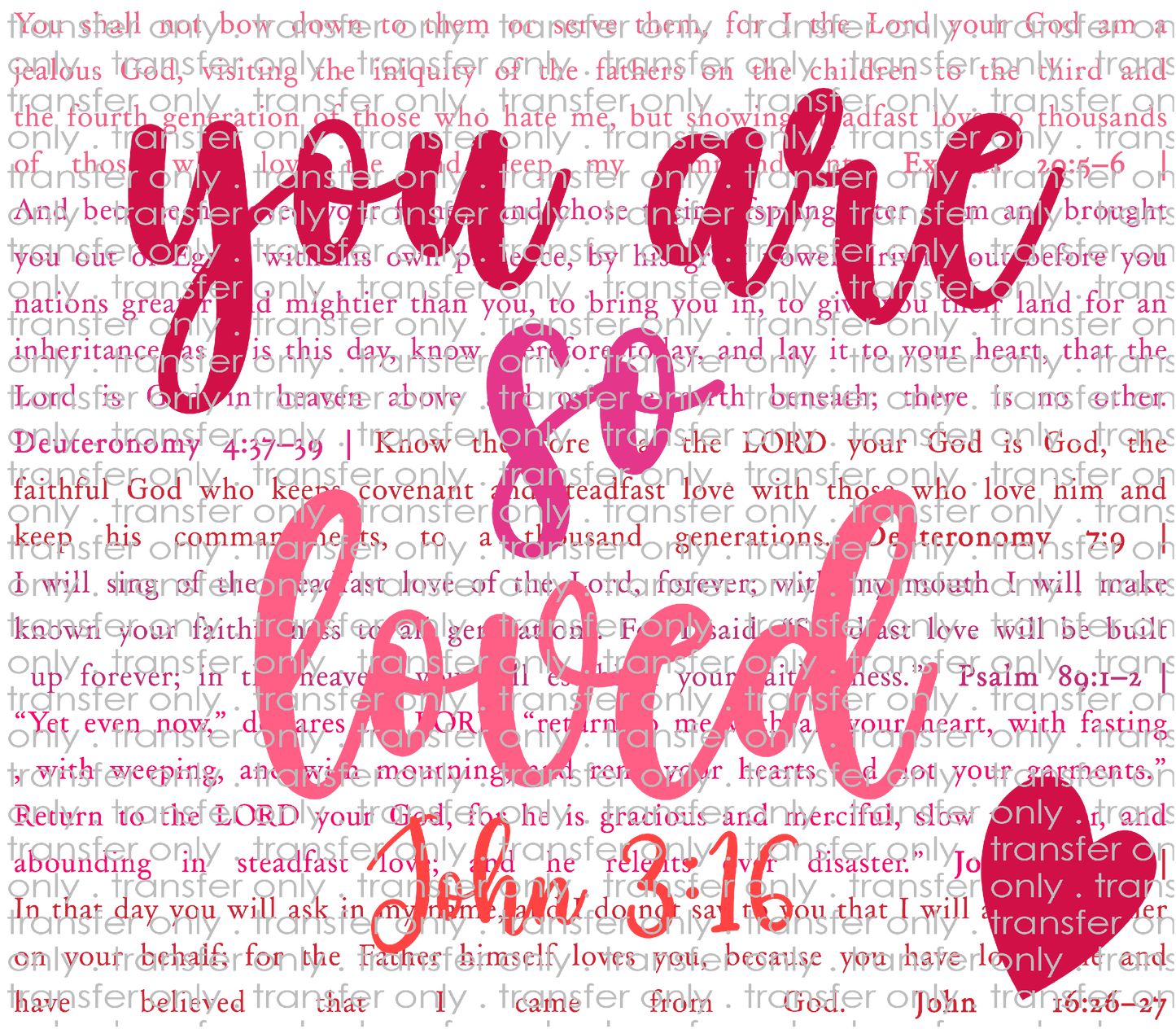 VAL 446 You Are So Loved