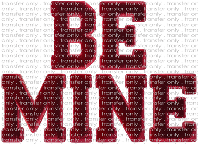 VAL 448 Be Mine Faux Velvet