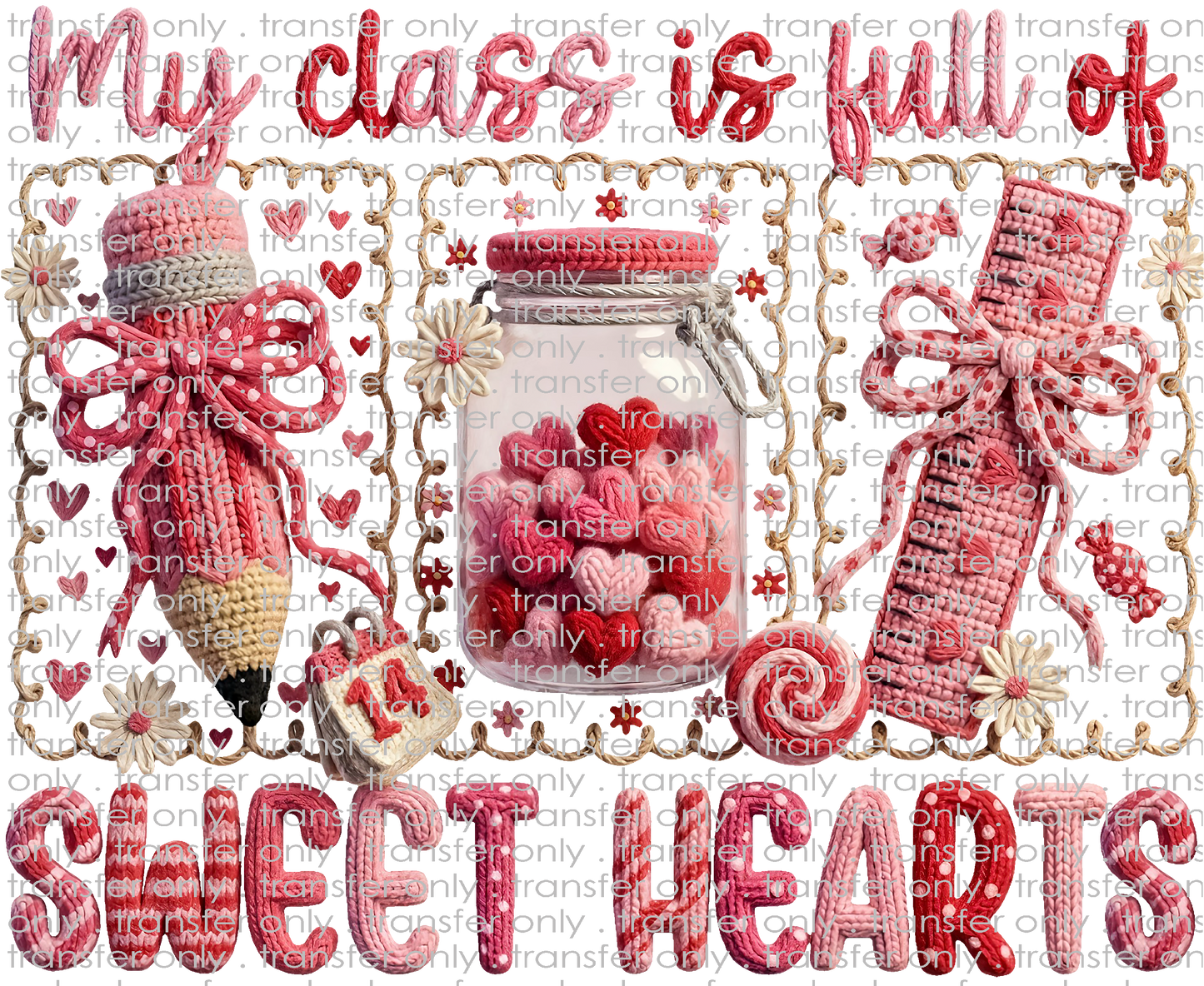 VAL 451 Sweet Hearts Teacher