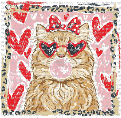 VAL 466 Valentine Cat