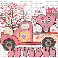 VAL UV 102 Valentine Love Bug Truck UV DTF 16oz Wrap