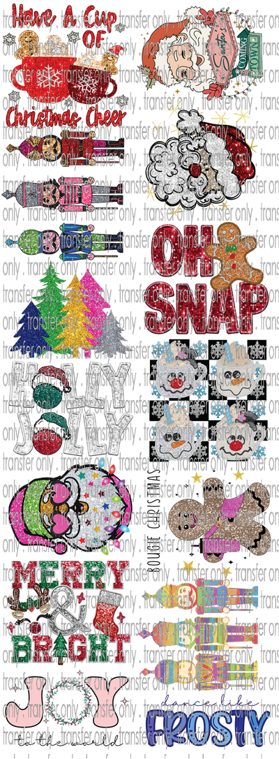 Christmas Sparkle - Pre-Made Gang Sheet