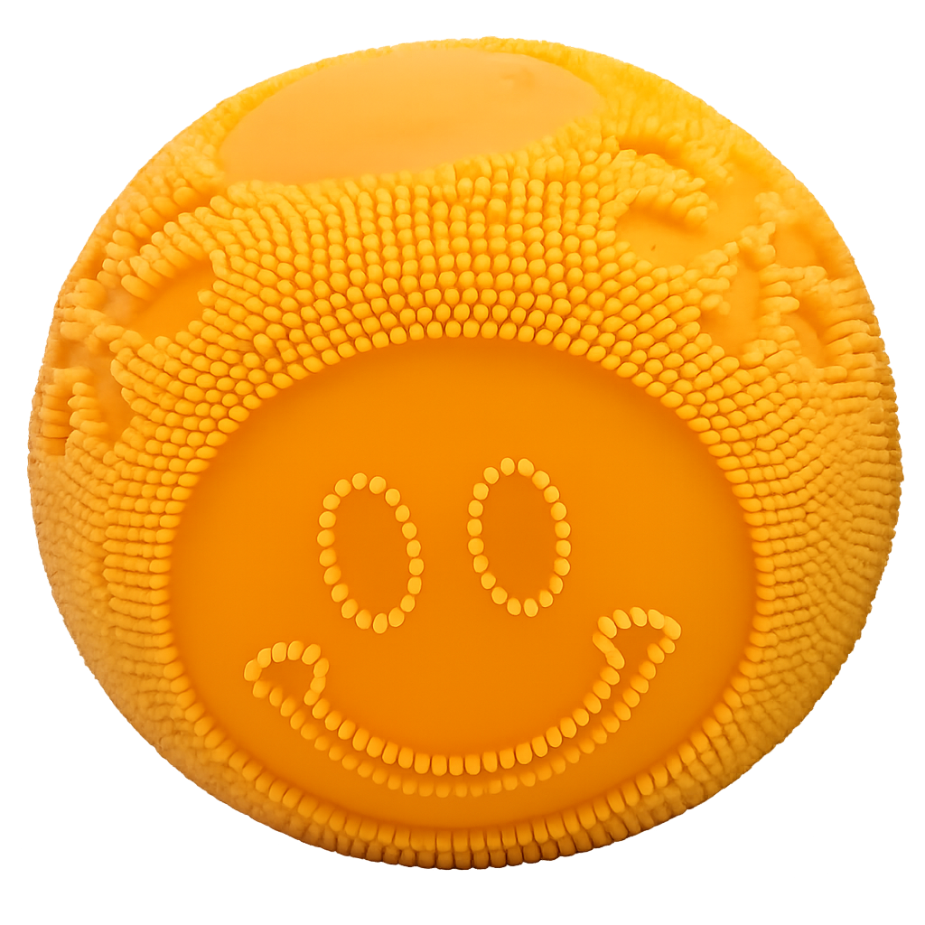 Fun Doh Fuzzy Face Squishy Sensory Toy