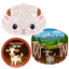 Fun Doh Farm Barnyard Squishy Dumpling Toy