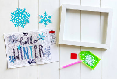 Hello Winter Diamond Art Kit