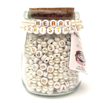 Christmas Pearl Jar DIY Bead Kit