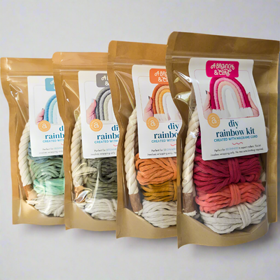 DIY Macrame Rainbow Kit – Fun, Giftable Craft for All Ages