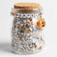 Pumpkin Halloween Letter Bead Jar with Jack-o'-lantern Charm DIY Jewelry Kit