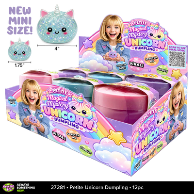 Fun Doh Petite Unicorn Dumpling Squishy Toy - 12/Display
