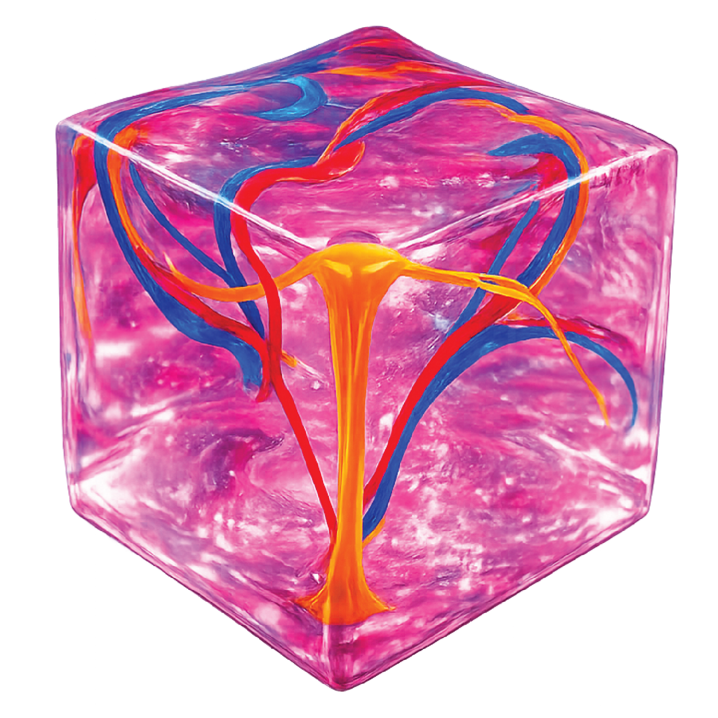 Fun Doh Squishy Cube Crush Fidget Toy Variety
