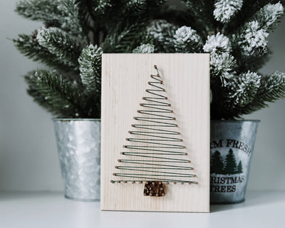 Christmas Tree String Art Kit (Triangle)