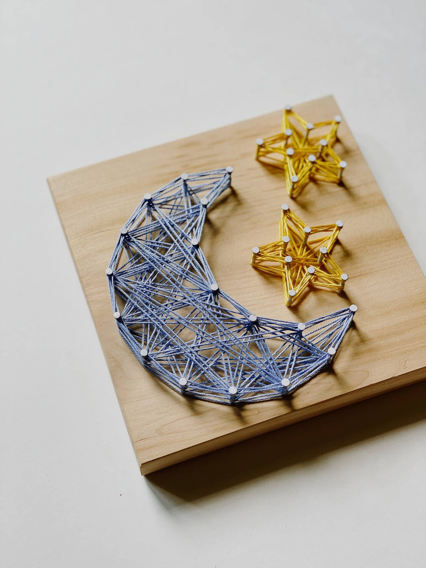Moon & Stars DIY String Art Kit