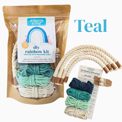 DIY Macrame Rainbow Kit – Fun, Giftable Craft for All Ages