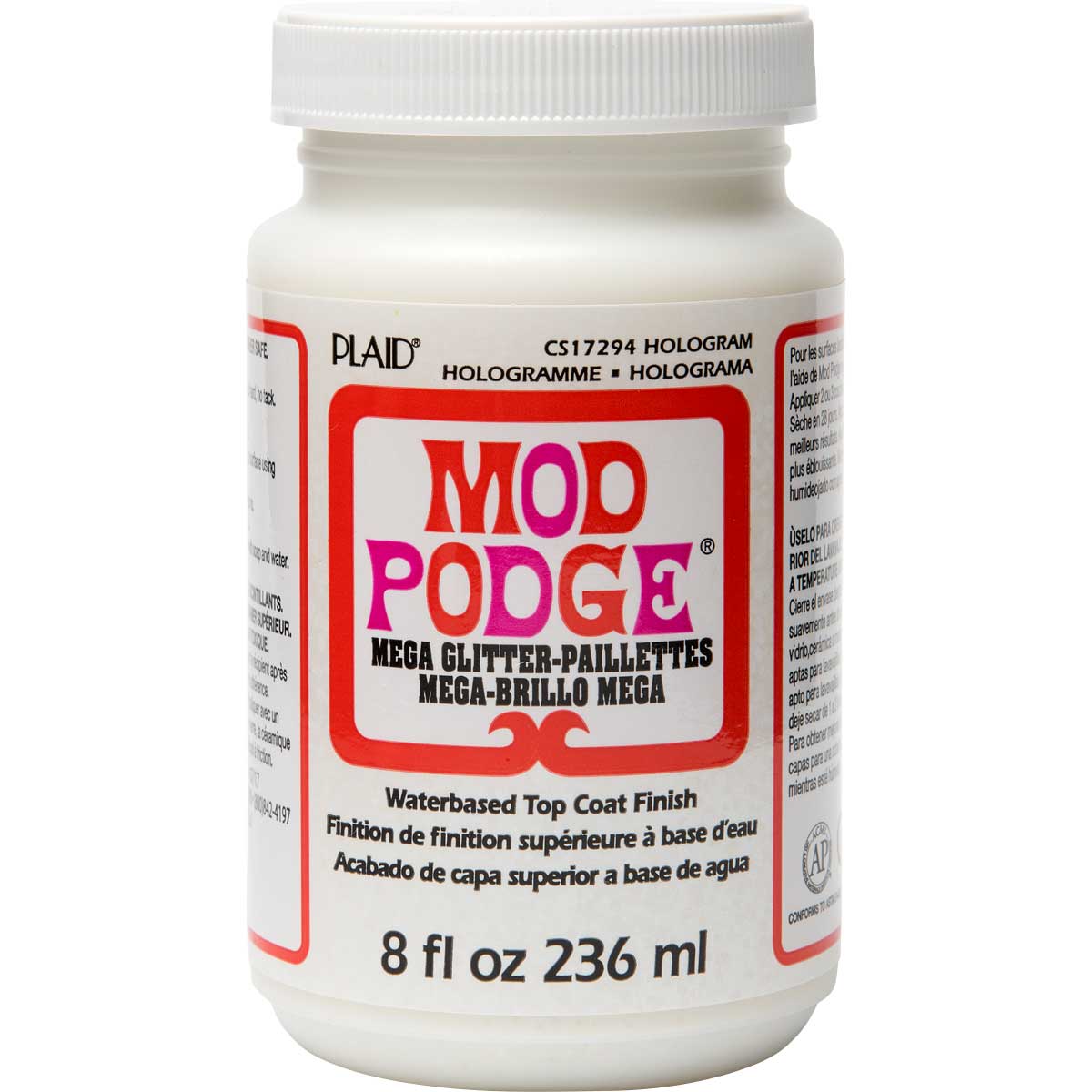 Mod Podge ® Mega Glitter - Hologram, 8 oz