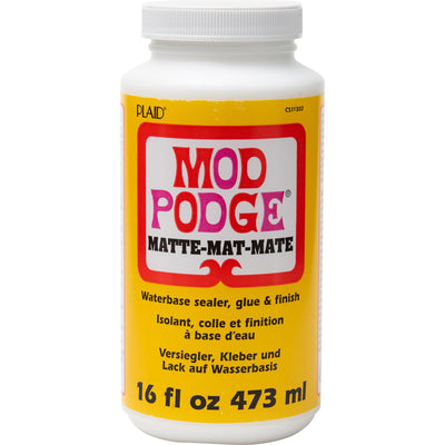 Mod Podge Matte Glue, Sealer, and Finish 16oz