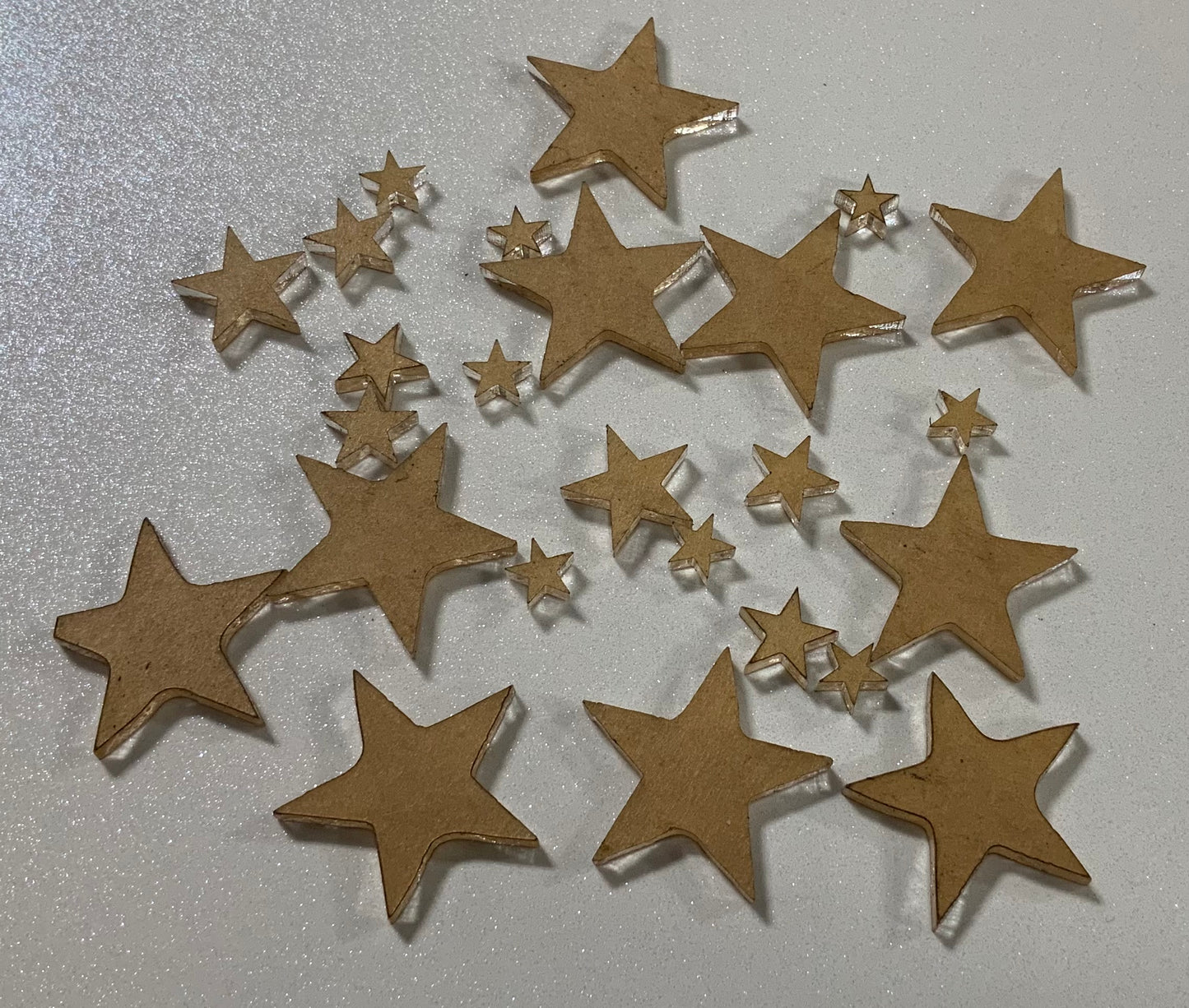 Stars Reverse Bleaching Stencil