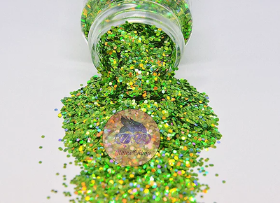 Peridot Chunky Holographic