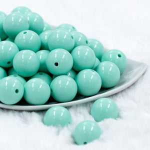 20mm Solid Bubblegum Beads