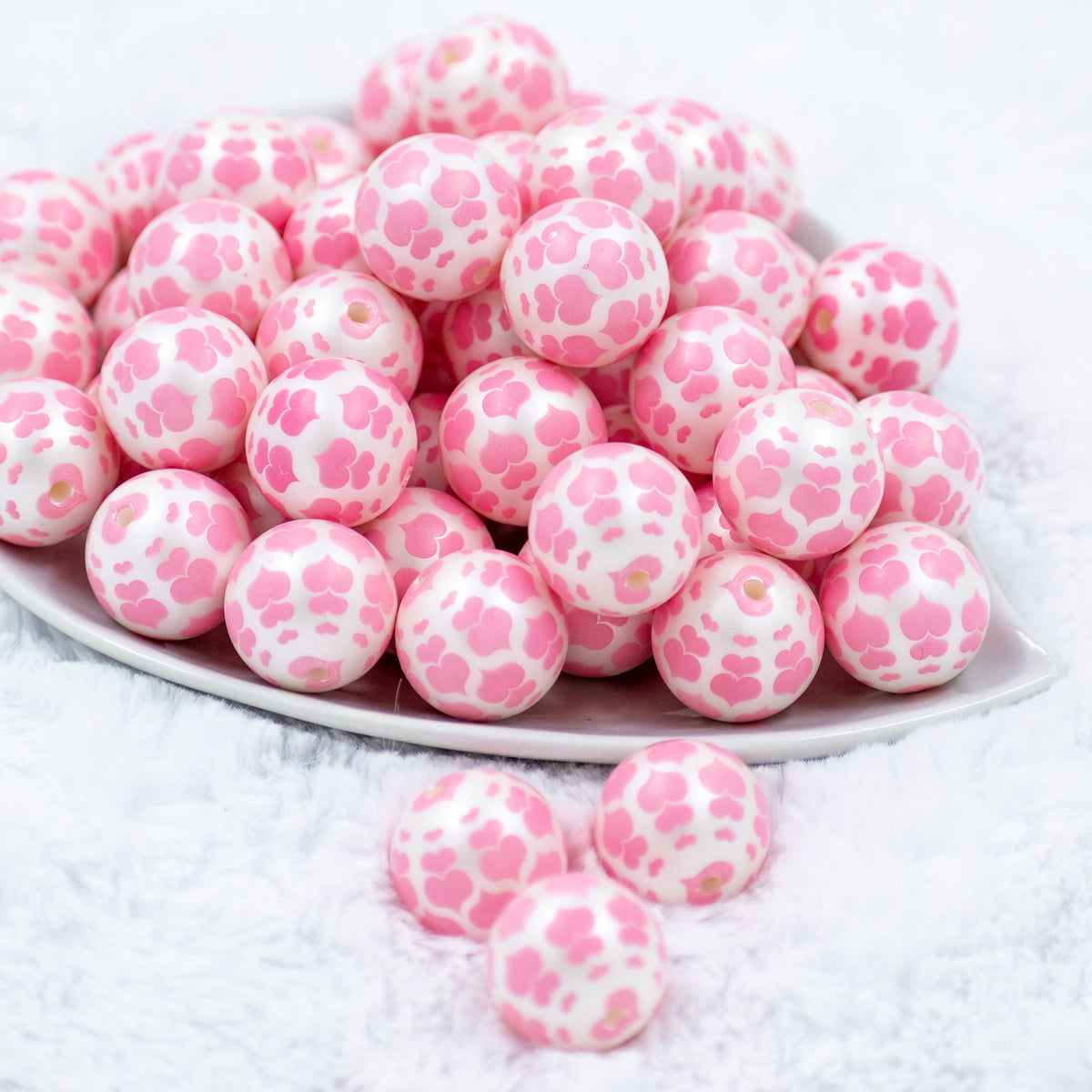 20mm Specialty Design Acrylic Bubblegum Beads