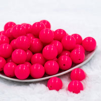 20mm Solid Bubblegum Beads
