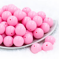20mm Solid Bubblegum Beads
