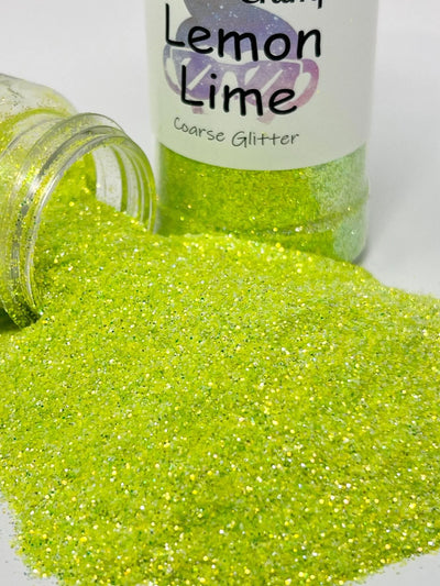 Lemon Lime - Coarse Rainbow Glitter