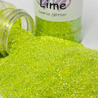 Lemon Lime - Coarse Rainbow Glitter