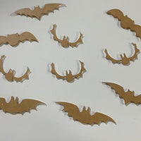 Bats Reverse Bleaching Stencil