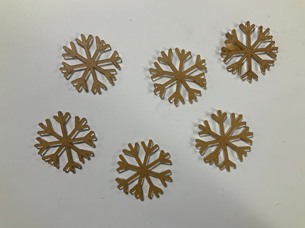 Snowflake Reverse Bleaching Stencil