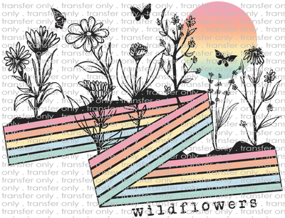 ADV 93 Wildflowers Rainbow Colors