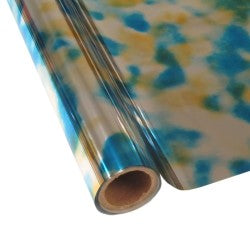 Tie Dye Blue & Gold - StarCraft Electra Foil