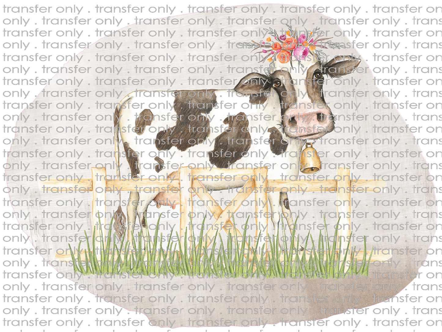 ANM 20 Girl Cow with Fence