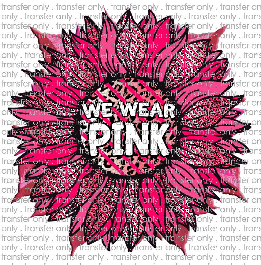 AWR 100 We Wear Pink Flower