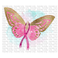 AWR 14 Breast Cancer Awareness Butterfly