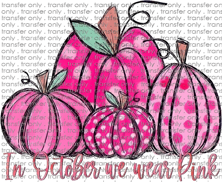 AWR 142 October Pink Pumpkins